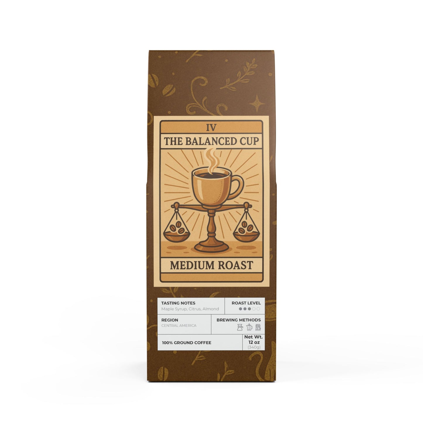 The Balanced Cup: Notes of maple syrup, citrus & almonds (MR)